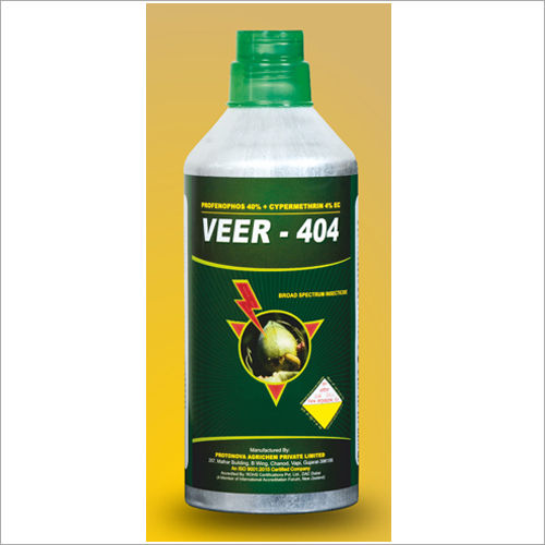 Veer 404 ( Profenophos 40 Cypermethrin 4 )