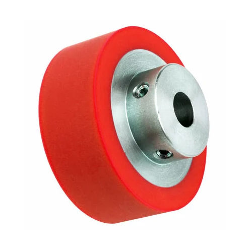 Multicolored Red Polyurethane Roller