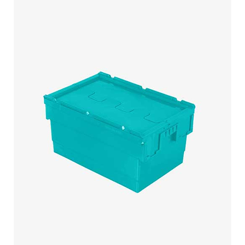SCL 604x400x255mm Tote Bins with attached LID