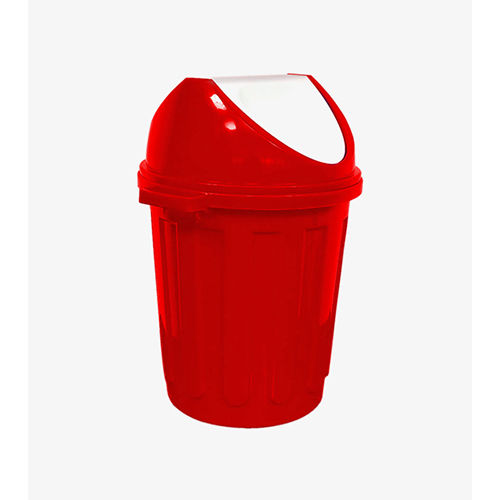 Blue 20 Ltr Round Dustbins With Swing Lid