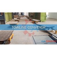 Towline Floor Conveyor Systems - Material: Metal