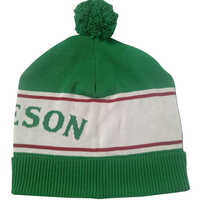 Lemon Pom Pom Kids Cap - Wool Material, All Sizes | Multicolor, Winter Cap For Unisex Children