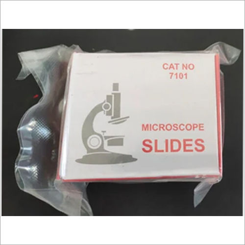 Black Microscope Glass Slides