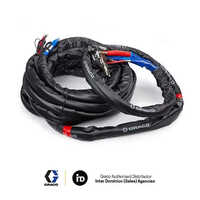 Black 10 Feet Flex Heated Hose
