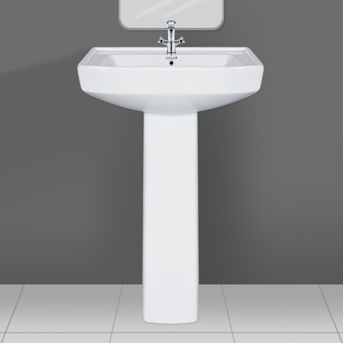 Wash Basin With Pedestal