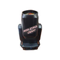 Led Moving Head Light - 400 Watt, Mild Steel & Aluminium, Black Finish | High-performance Led Lighting Solution