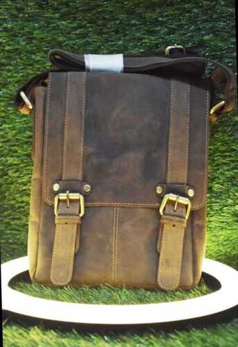 Brown Leather Sling Bag