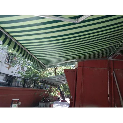 Multicolored Heavu Duty Fixed Retractable Awnings