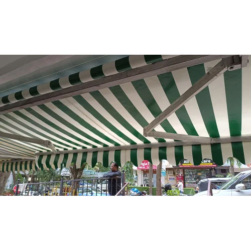 Multicolored Foldable Awning