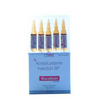 Acetylcysteine Injection Bp - Liquid Formulation, Dosage As Per Suggestion, Suitable For All, Store In Dark & Dry Place