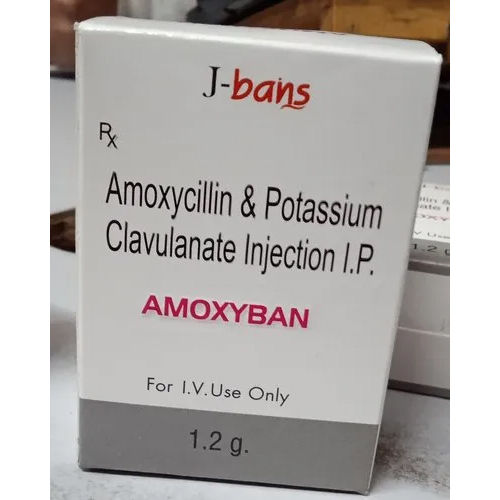 Amoxycillin And Potassium Clavulanate Injection 1.2 Gm