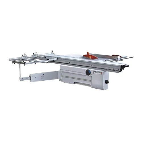 White Sliding Table Saw Machine