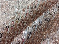 Sequins Allover Embroidered fabric