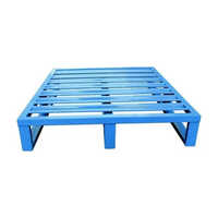 Blue Paint Mild Steel Pallet