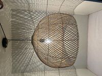 Natural rattan lamp shade 3