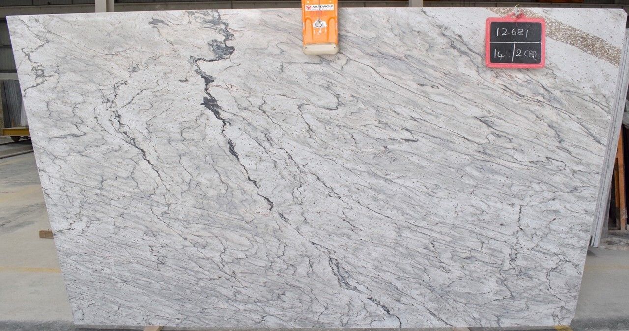 Wave Stream White Granite