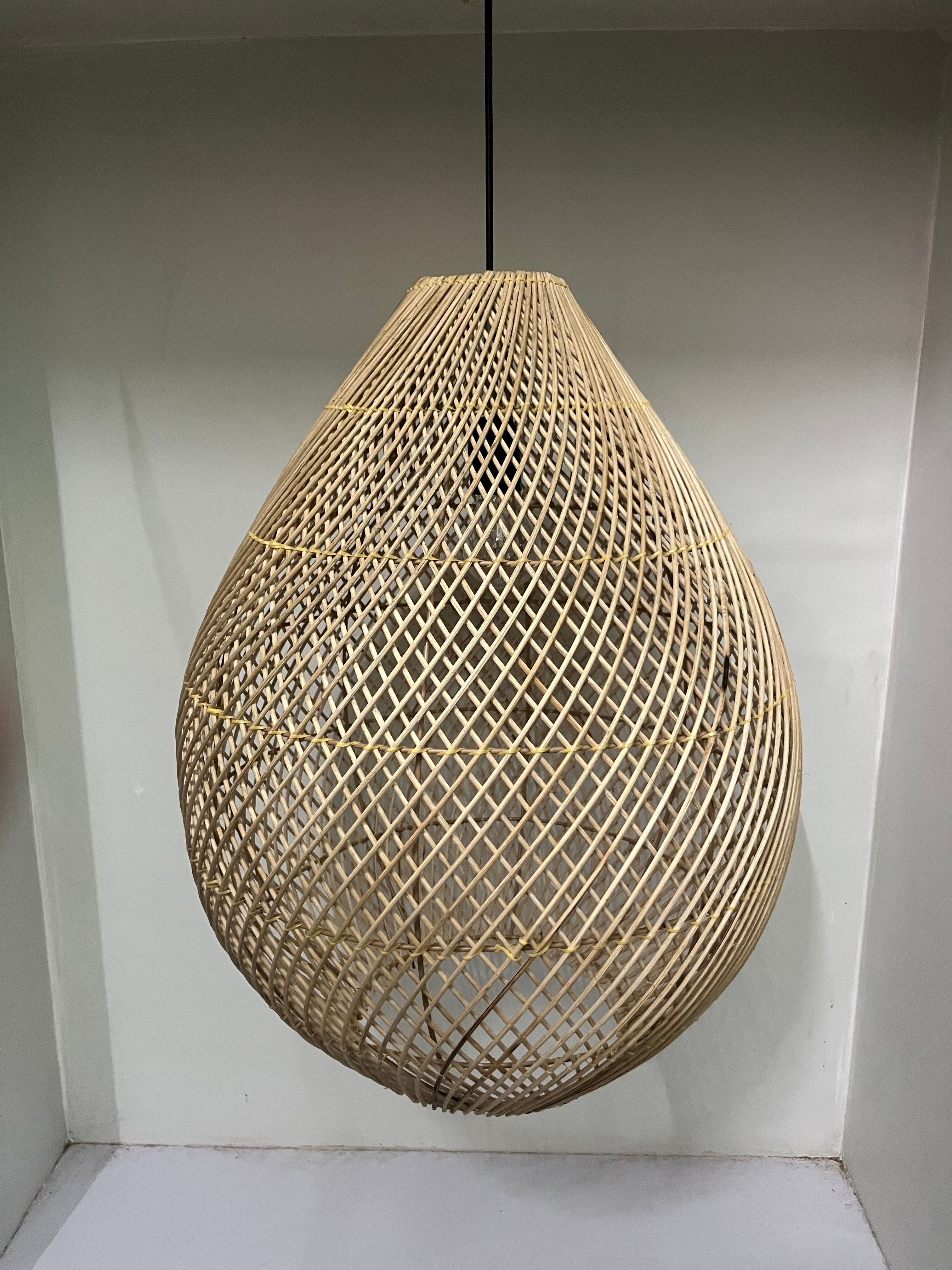 Natural Rattan Lamp shade 9