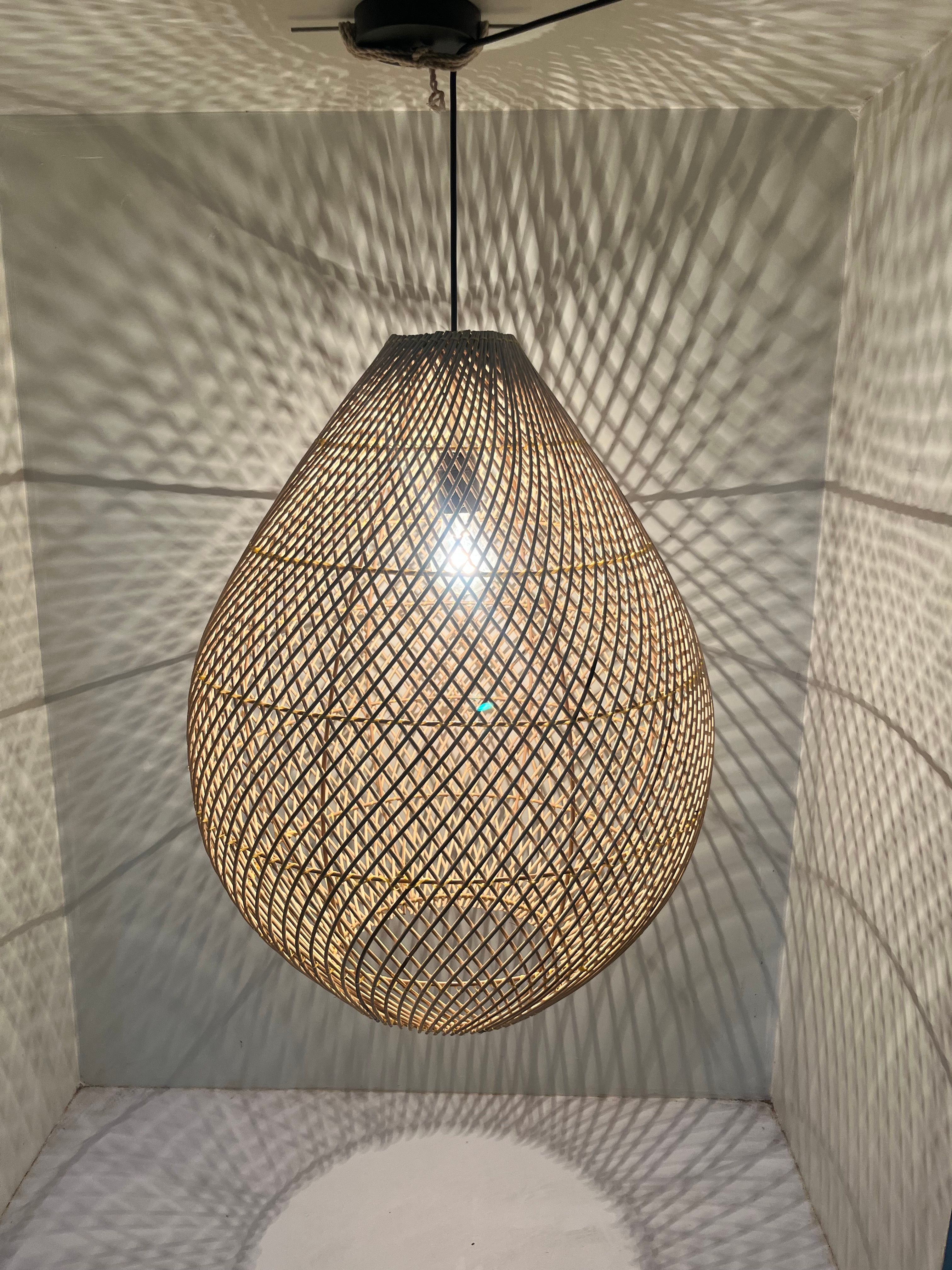 Natural Rattan Lamp shade 9