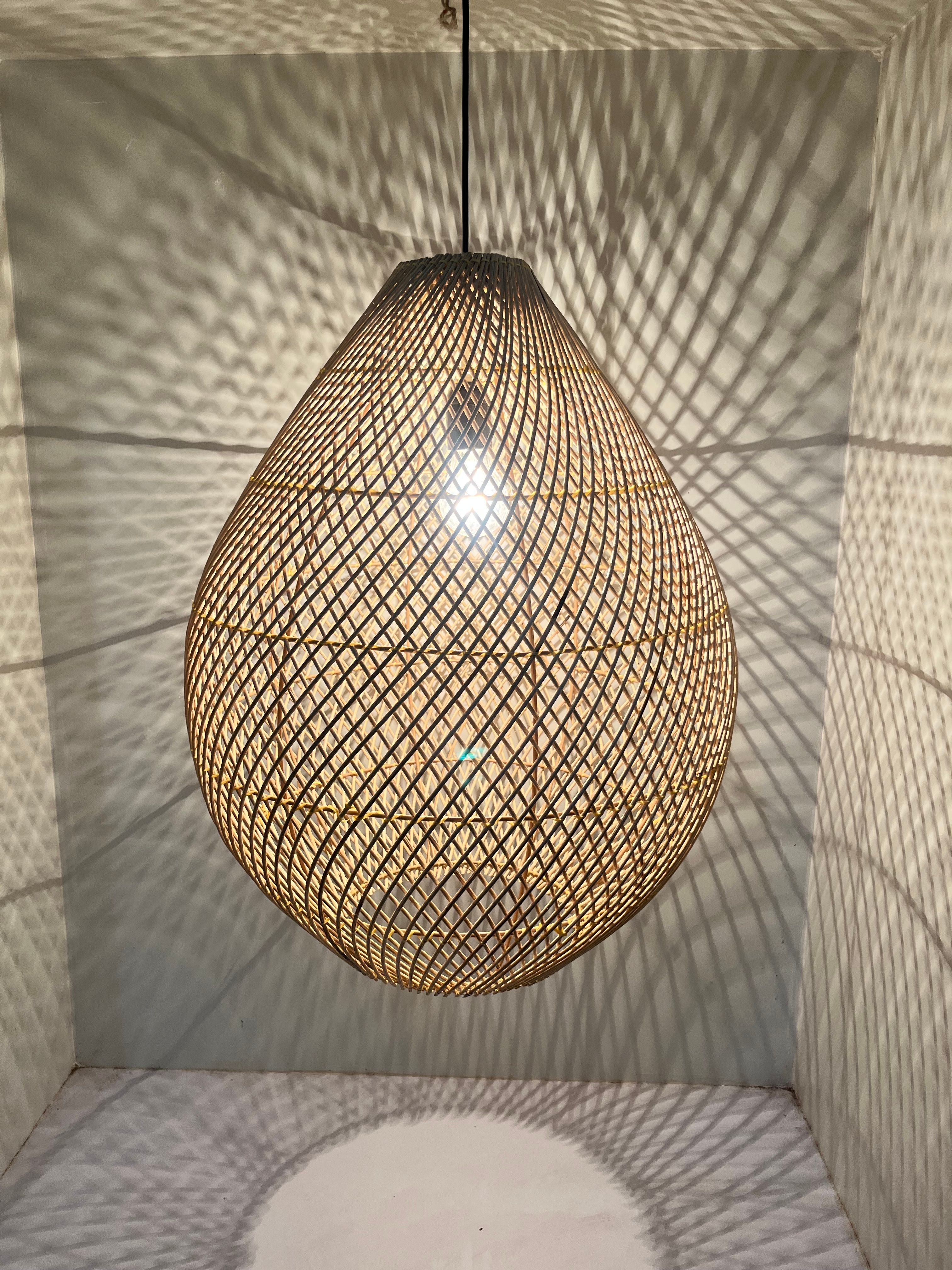 Natural Rattan Lamp shade 9