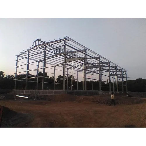 As Per Requirement Industrial Shed Fabrication