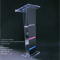 Acrylic Podium No Assembly Required