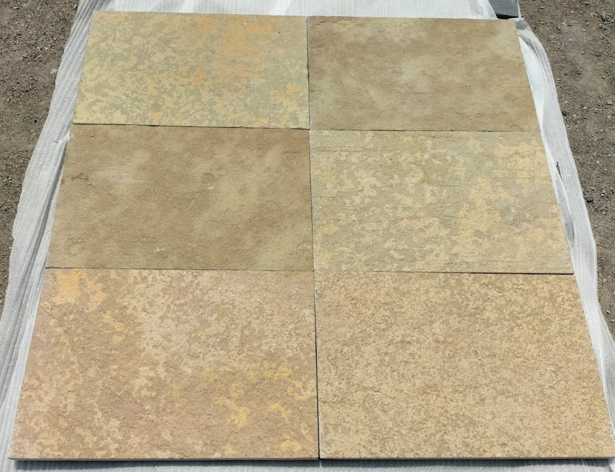 Tandoor Yellow Limestone Paving Patio Slabs