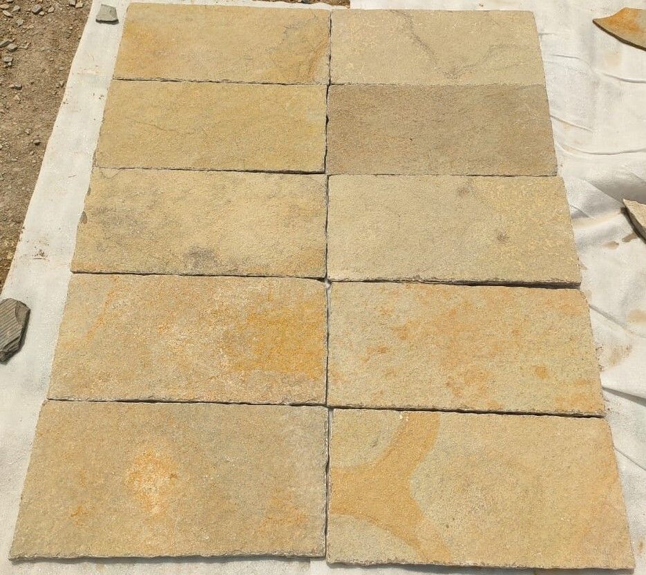 Tandoor Yellow Limestone Paving Patio Slabs