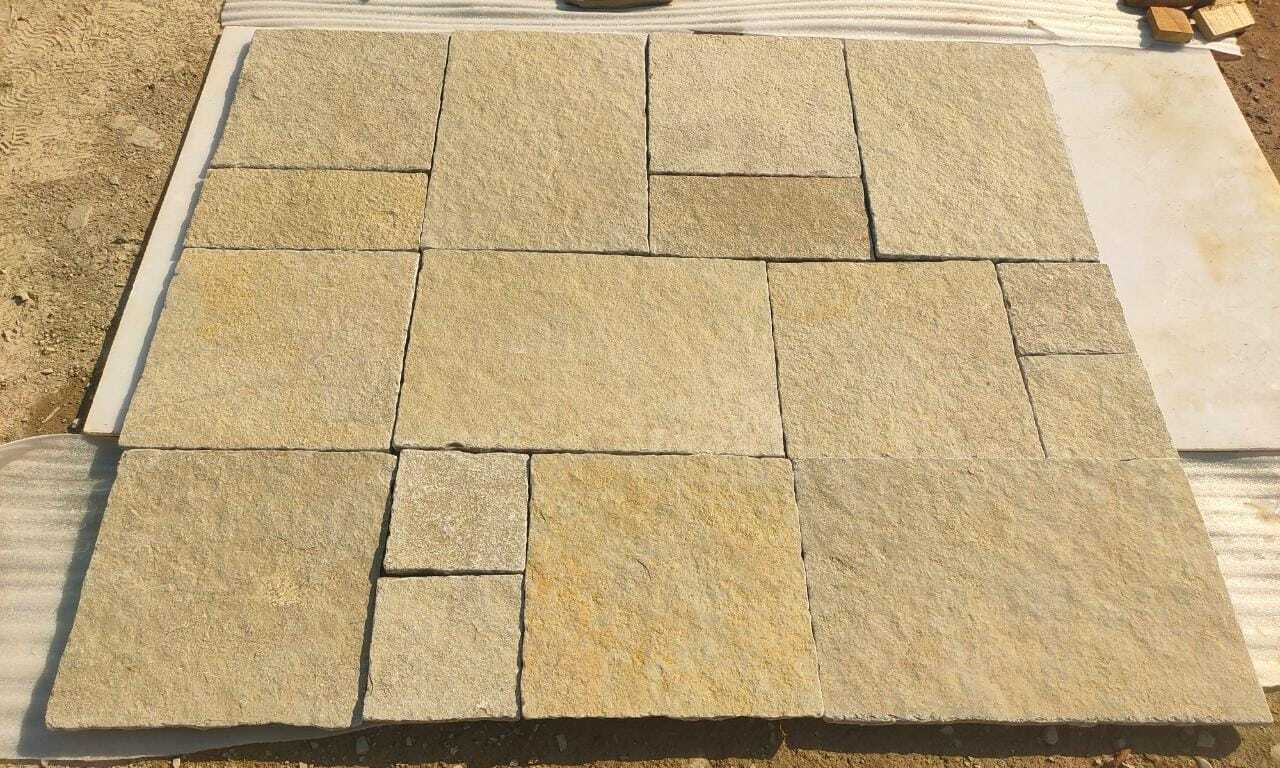 Tandoor Yellow Limestone Paving Patio Slabs