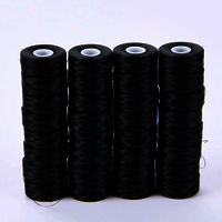 Embroidery Bobbin Thread L-size Type Polyester Pre-wound Bobbin Thread for Sewing Machine Sideless Prewound Bobbin