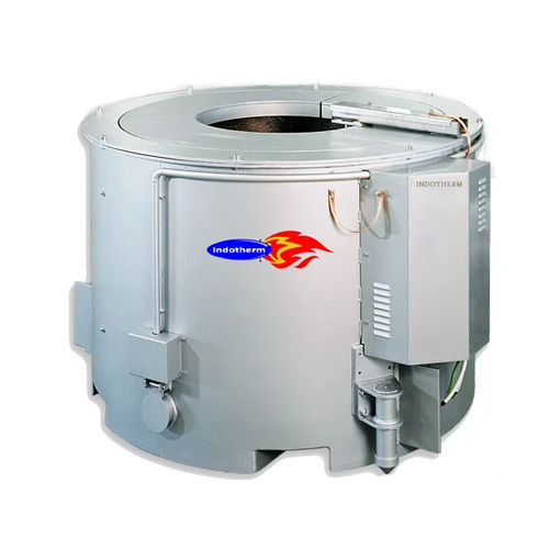 White Electrical Aluminium Melting Furnace