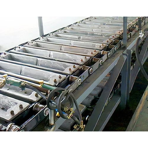 Black Aluminium Ingot Casting Conveyors