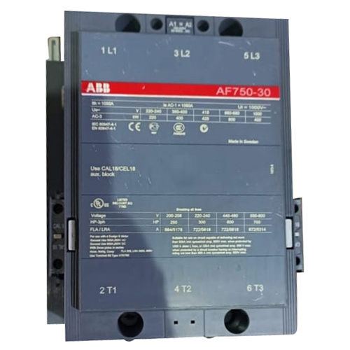 Abb 750A Contactor Application: Industrial