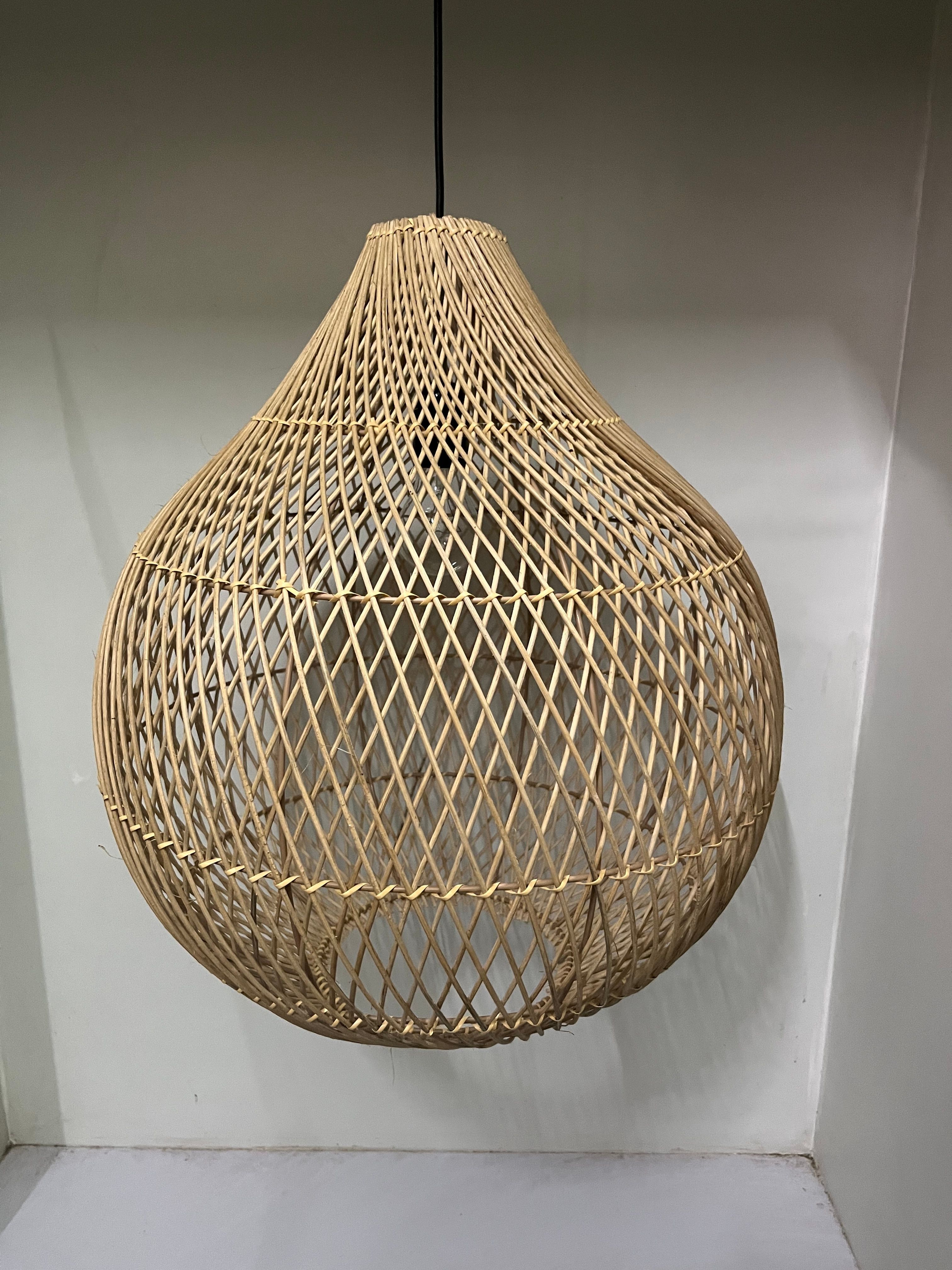 Natural Rattan Lamp Shade 8