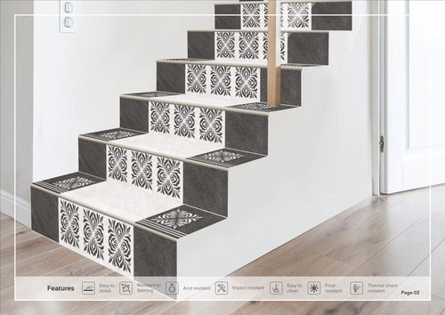 Vitrified   Step and Riser Tiles