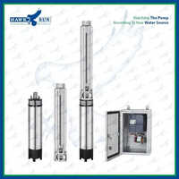 6 5HP AC Solar Submersible Pump With Controller
