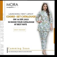 Buy Latest Mora Couture CO-ORD SETS - Type of Style - Kurtis  at Best rate