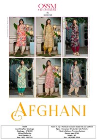 Printed Afghani Salwar Suits with Pocket