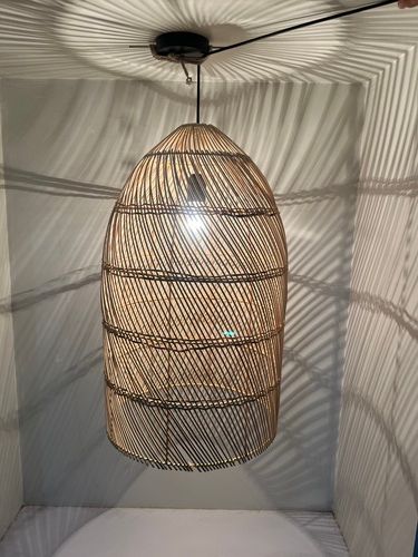 Natural Rattan Lamp shade 5