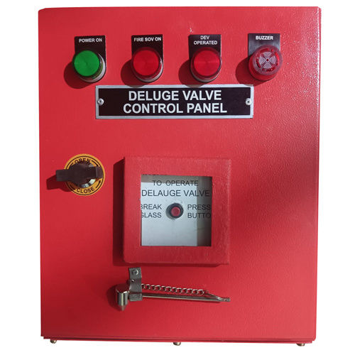 Delauge Valve Control Panel - Base Material: Mild Steel