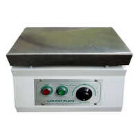 Rectangular Hot Plate - Metal Construction, 320v | Laboratory Use, White Finish, Warranty Included