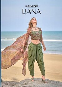 Designer Party Wear Top Bottom with Jacket