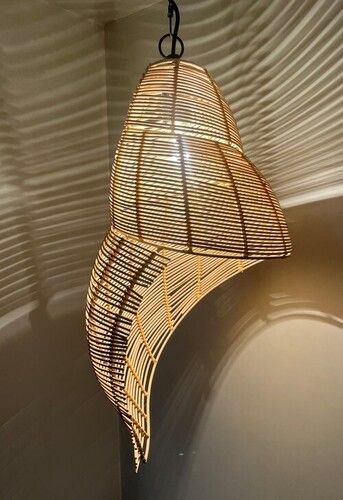 Natural Rattan Lamp Shade