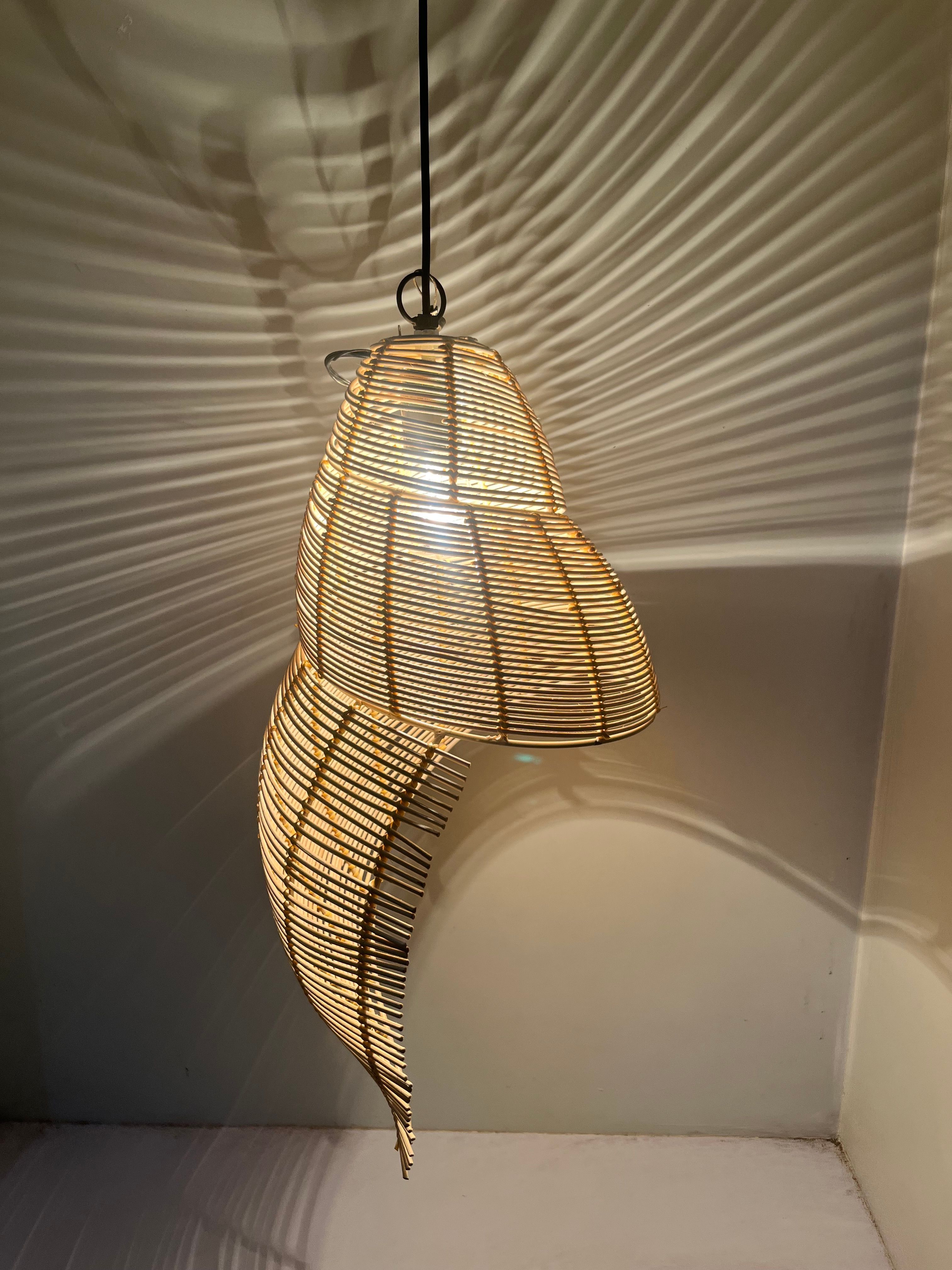 Natural Rattan Lamp Shade