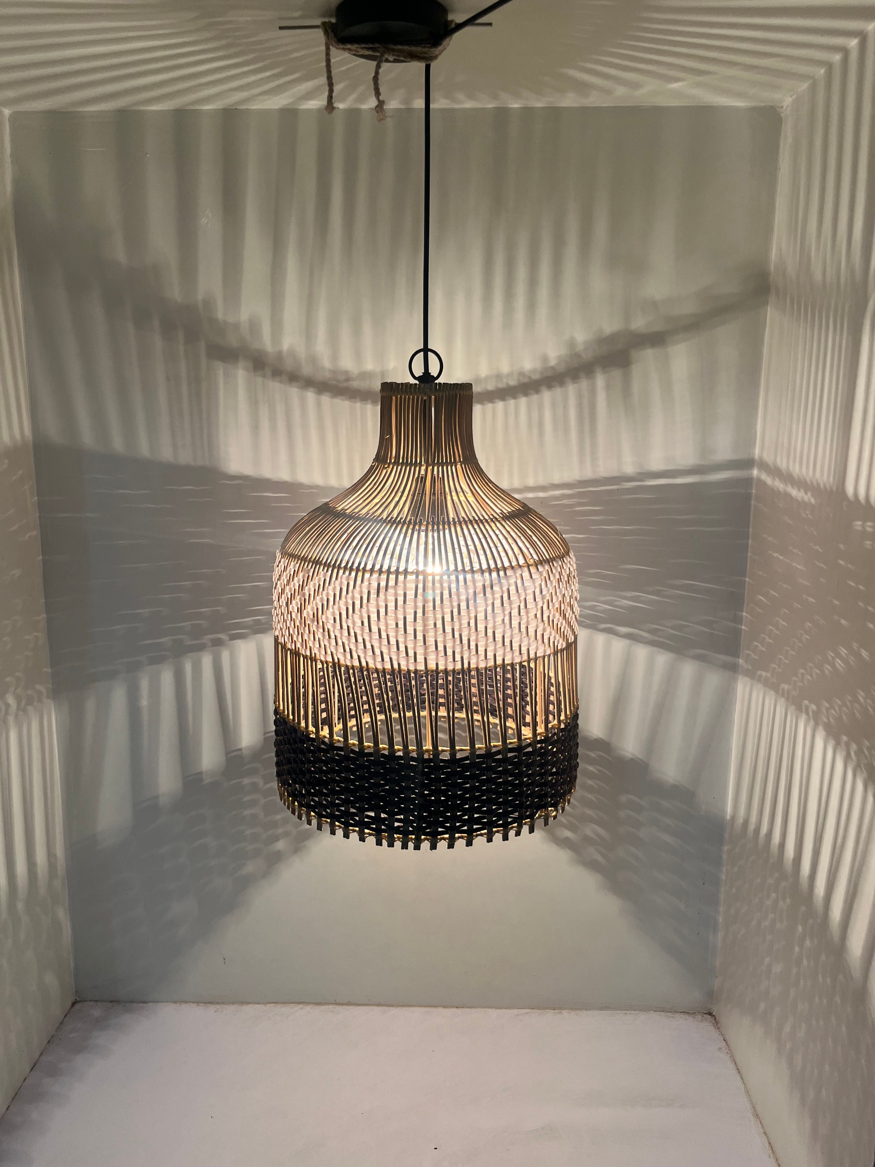 Natural Rattan Lamp Shade