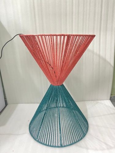 Multi Colour Paper Rope Lamp Shade