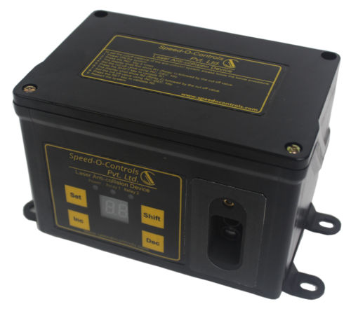 Infrared Anti Collision Device - IP65 Protection, Rated Voltage 48-230VAC | 12-Month Warranty for EOT Cranes, Coke Ovens, Amusement Parks, Goliath & Storage Systems