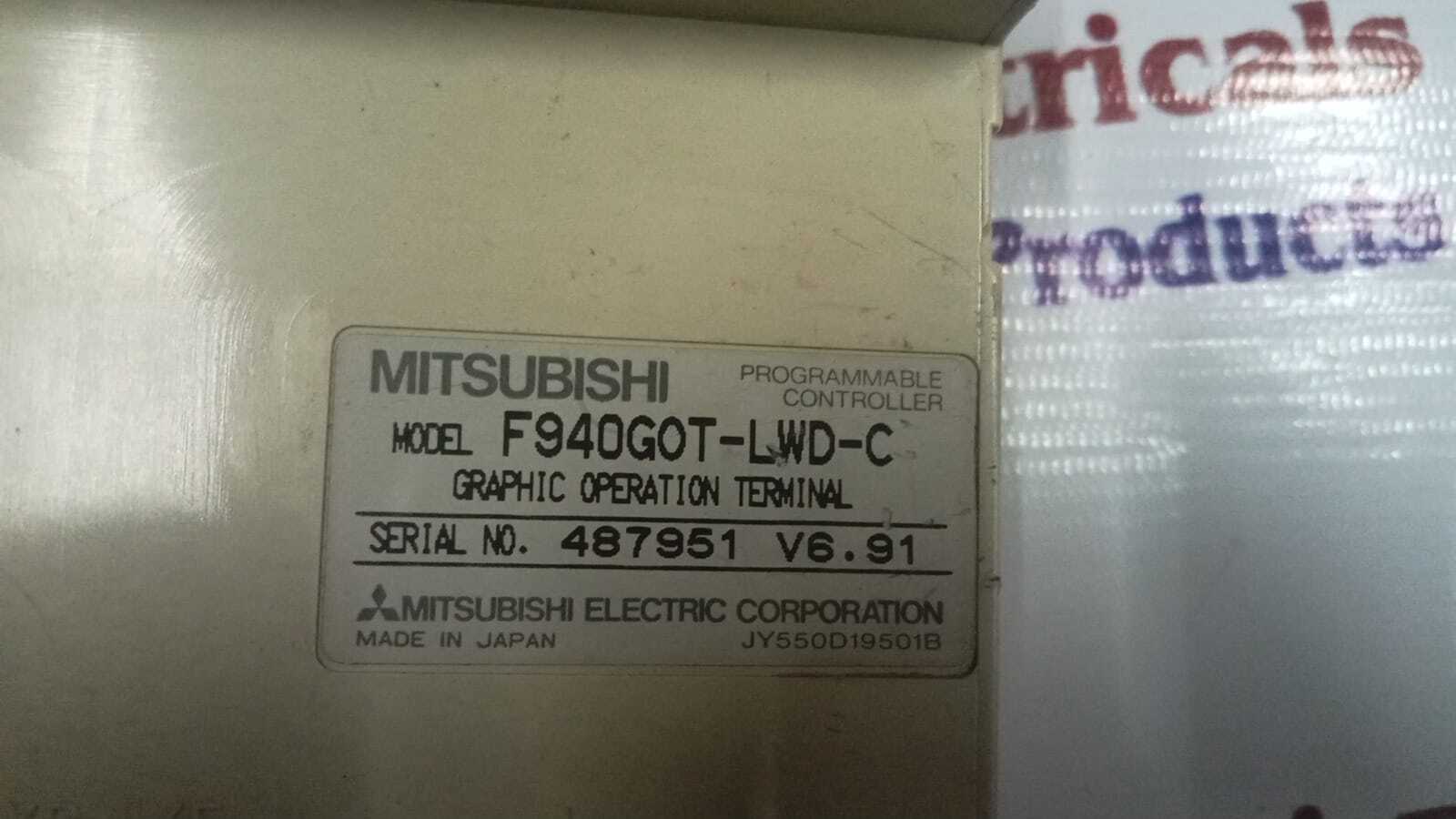 MITSUBISHI F940GOT-LWD-C HMI