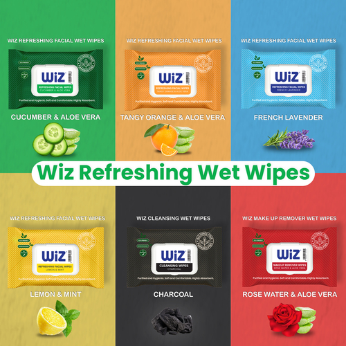 Wiz Refreshing Wet Wipes 25 pulls