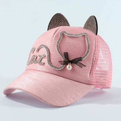 Kids Pink Caps