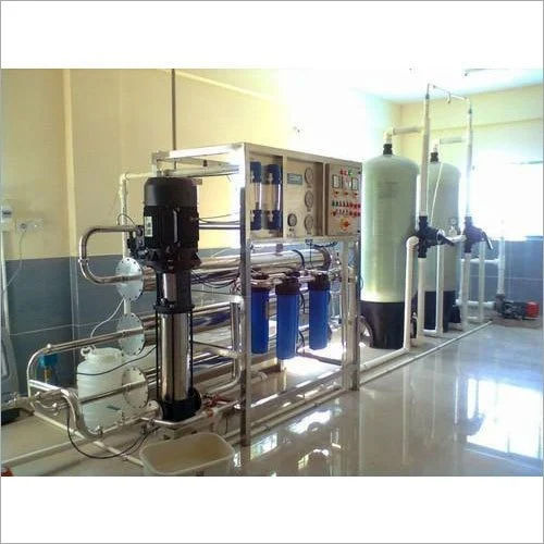 Semi Automatic 6000 Lph Industrial Ro Plant